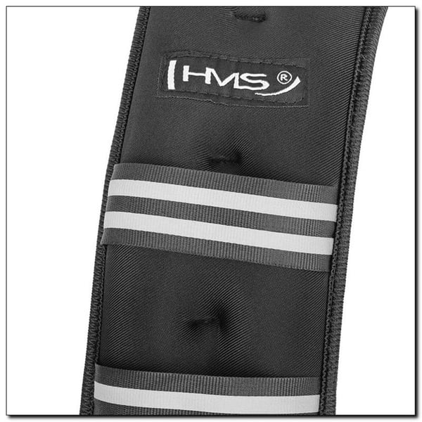 HMS Fitness KTO05 vægtvest 5 kg Neopren, Sand Sort