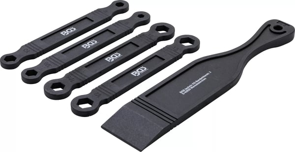 BGS technic Plastic Double Ring Spanner & Pry Bar Set BGS technic Plastic Double Ring Spanner & Pry Bar Set