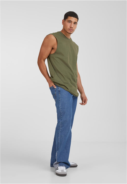 Urban Classics TB1562-00176-0042 Tanktop Crew neck Ærmeløs Bomuld