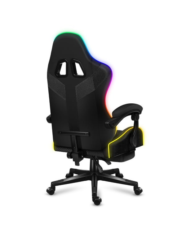 Miniatyrbillede 7 af 16: Huzaro FORCE 4.7 PC gamingstol Spand (vugge) sæde Sort