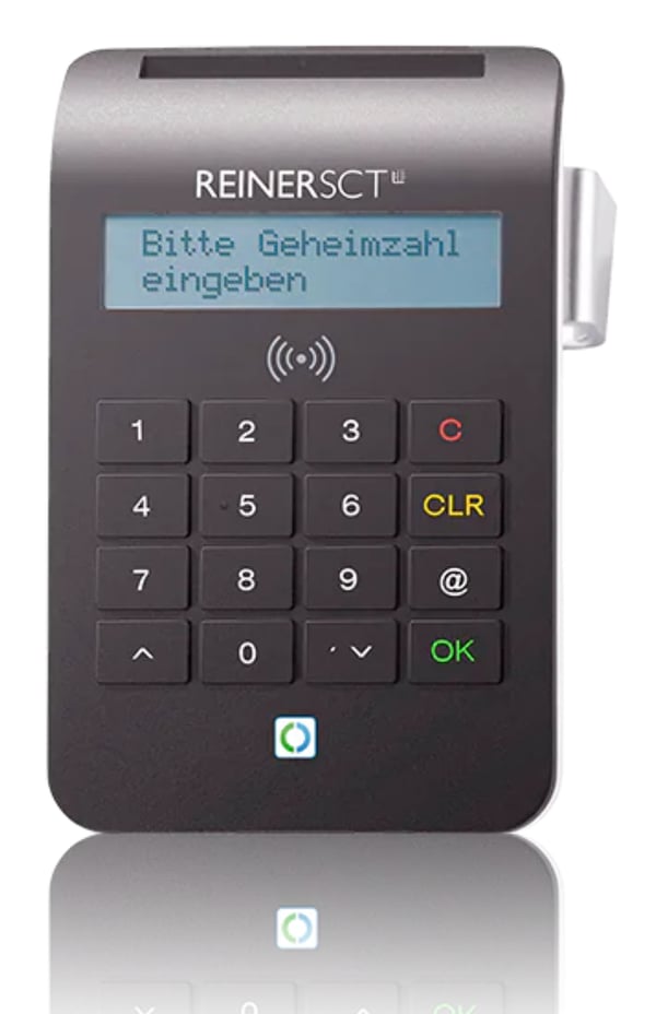 Reiner SCT cyberJack RFID komfort RFID-läsare USB 2.0 Svart Reiner SCT cyberJack RFID komfort RFID-läsare USB 2.0 Svart