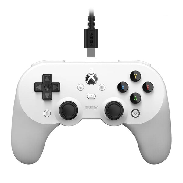 8Bitdo Pro 2 Vit USB Spelplatta Analog / Digital Xbox