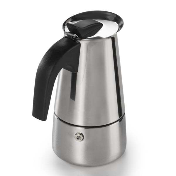 Miniatyrbillede 3 af 6: Xavax Barista Moka gryde 0,2 L Sort, Rustfrit stål
