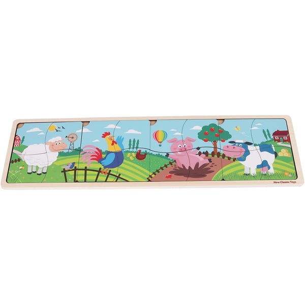 New Classic Toys 10450 puslespil Form puslespil 16 stk Dyr