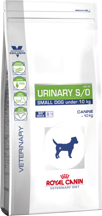 Royal Canin Urinary S/O Small Dog under 10kg 1,5 kg Vuxen