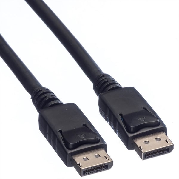 Miniatyrbillede 3 af 4: VALUE 11.99.5763 DisplayPort kabel 3 m Sort