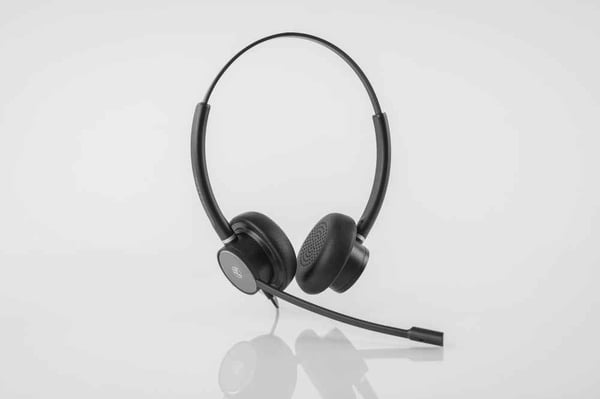 Tellur Voice 420 Headset Kabel Huvudband USB Type-C / USB Type-A Svart