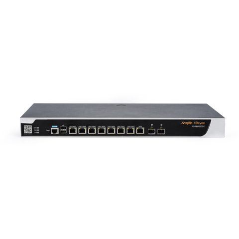 Ruijie Networks RG-NBR6205-E kabelansluten router Gigabit Ethernet Svart Ruijie Networks RG-NBR6205-E kabelansluten router Gigabit Ethernet Svart