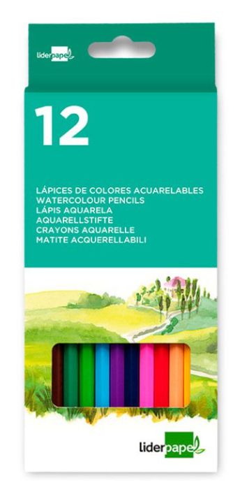 Miniatyrbillede 1 af 2: Liderpapel 8423473774735 farveblyant 12 stk