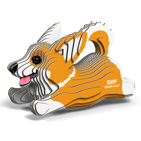 Eugy Welsh Corgi 3D-palapeli 27 kpl Eläimet