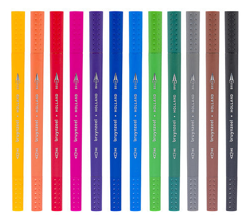 Bruynzeel 60325012 fineliner Fin Flerfarvet 12 stk