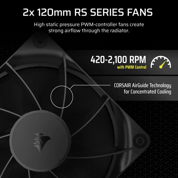Pikkukuva 3 / 13: Corsair Nautilus 240 RS Emolevy All-in-one-nesteenjäähdytin Musta