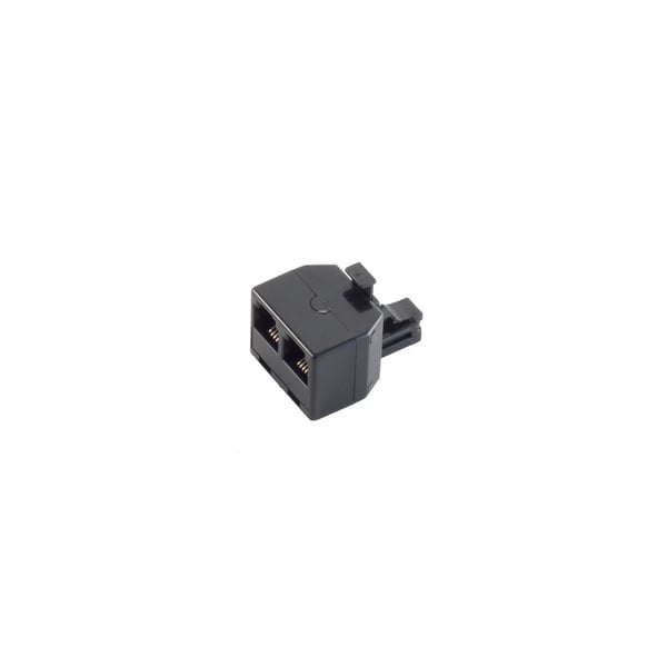 S/CONN maximum connectivity 71230- kabel kønsskifter RJ11 2 x RJ11 Sort