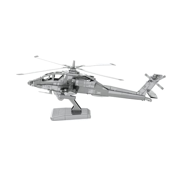 Metal Earth AH-64 Apache Helikoptermodell Monteringssats
