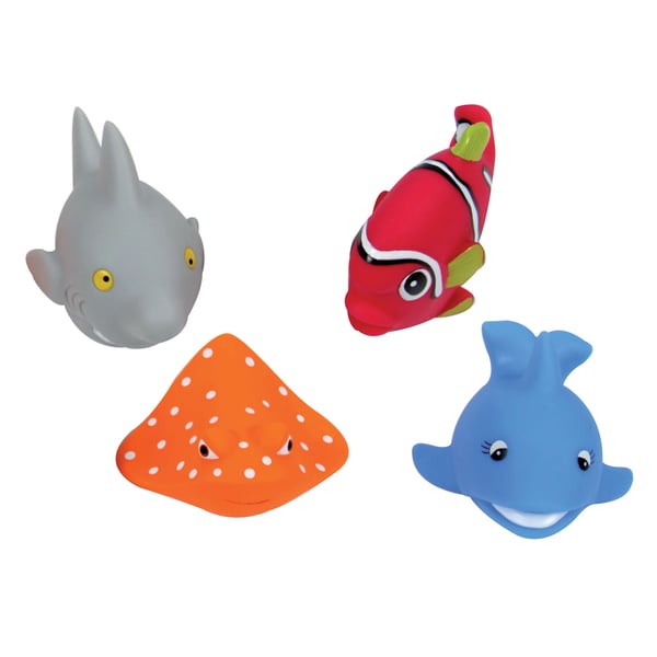LUDI 2221 kylpylelu, lelu & tarra Monivärinen
