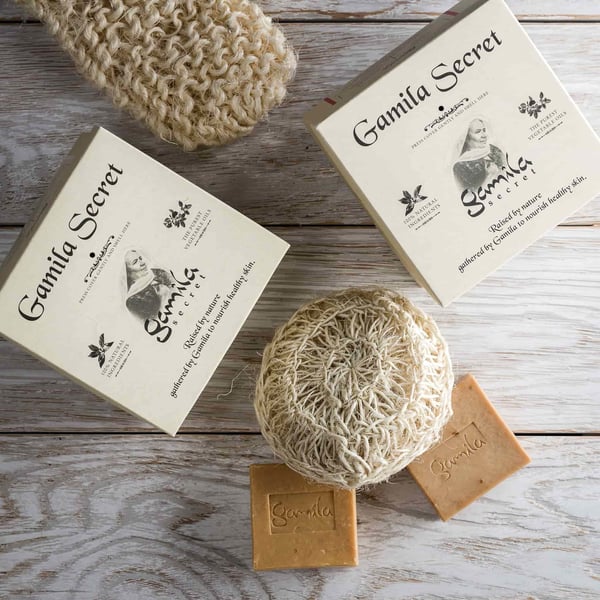 Gamila Secret Lively Lemongrass Bar sæbe 115 g 1 stk