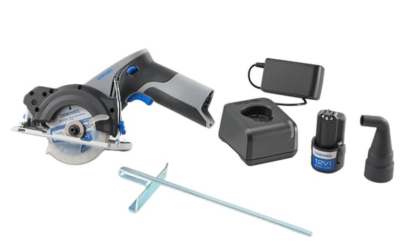 Dremel F013CS12JA transportabel rundsav 8,5 cm Grå, Blå, Sort 5000 rpm
