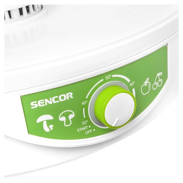 Miniatyrbild 5 av 12: Sencor SFD 2105WH Vit 250 W