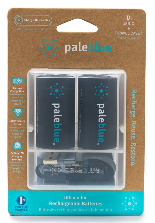 Pale Blue PB-D-C husholdningsbatteri Genopladeligt batteri Lithium-Ion (Li-Ion)
