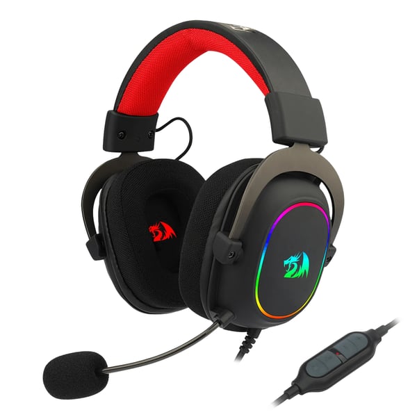 Hörlurar Redragon H510 Zeus-X RGB Svart (H510-RGB)