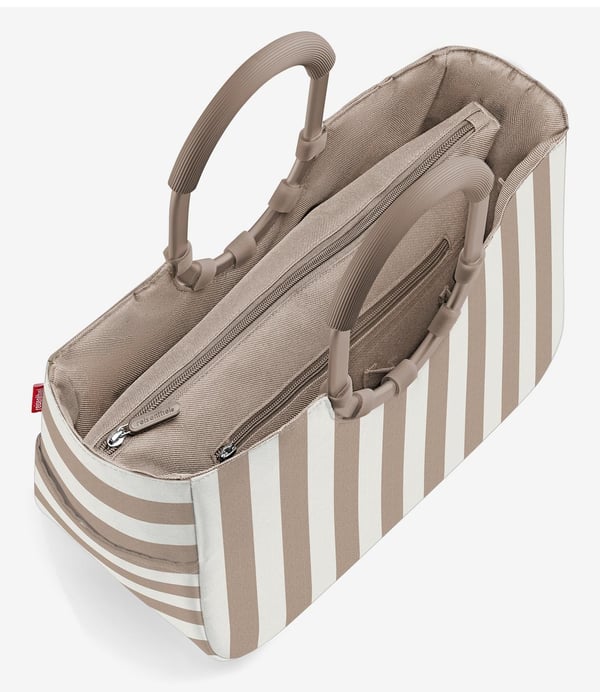 Reisenthel loopshopper M Beige, Ruskea Kantokassi