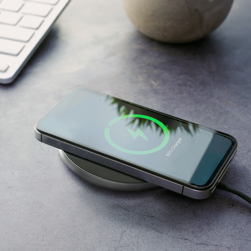 Miniatyrbillede 3 af 12: Wozinsky 5907769367533 oplader til mobil enhed Universel Sort USB Trådløs opladning Indendørs