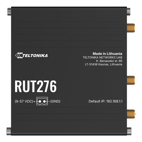 Miniatyrbillede 1 af 8: Teltonika RUT276 Cellulær netværksrouter