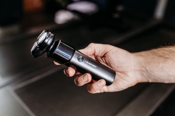 Blaupunkt MSR502 rakapparater för män Roterande rakhuvud Svart