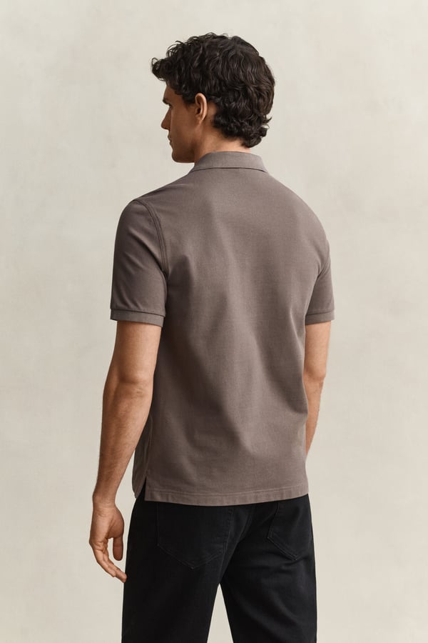Gant 2210-260 Pikétröja Button down-krage Kortärmad Bomull