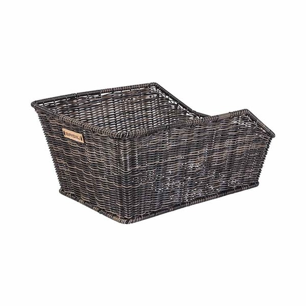 Basil Cento Rattan Look Bak Cykelkorg Rotting Brun