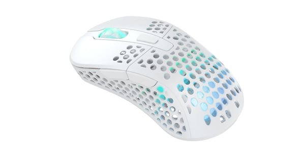 CHERRY XTRFY M4 RGB mus Spil Højre hånd RF Wireless + USB Type-C Optisk 19000 dpi