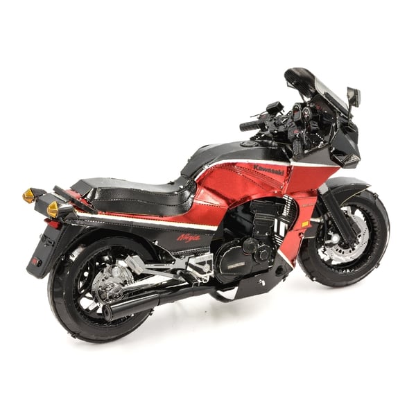 Miniatyrbild 6 av 6: Metal Earth Kawasaki GPz900R Sportmotorcykelmodell Monteringssats