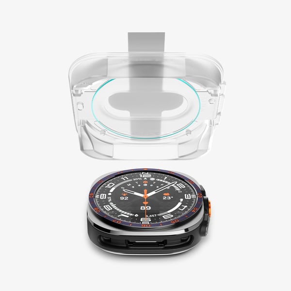 Miniatyrbild 5 av 5: Spigen GLAS.tR EZ Fit Skärmskydd Transparent Härdat glas