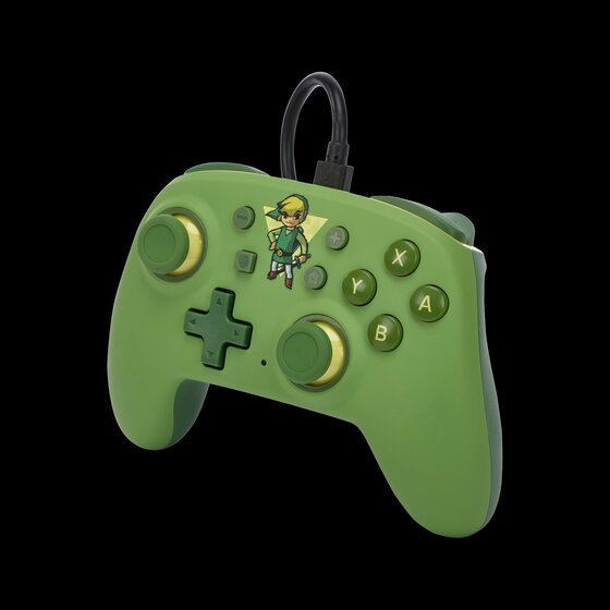 PowerA NSGP0203-01 spil-controller Grøn USB Gamepad Analog Nintendo Switch