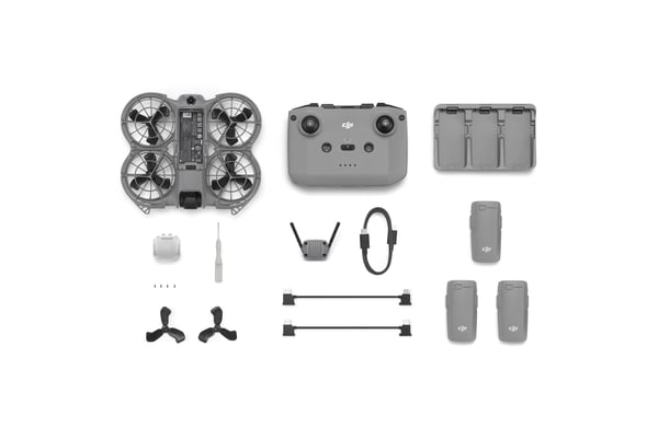 Miniatyrbillede 4 af 7: DJI Neo 2 Fly More Combo 4 rotorer Quadrokopter 12 MP 2688 x 1512 pixel 1606 mAh Sort, Grå