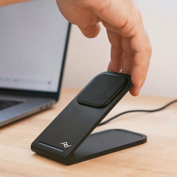 Peak Design M-CS-BK-1 oplader til mobil enhed Smartphone Sort USB Trådløs opladning Indendørs