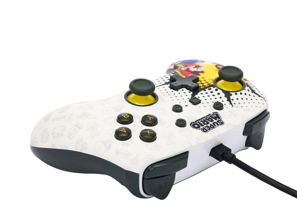 PowerA NSGP0085-01 spil-controller Sort, Blå, Rød, Hvid, Gul USB Gamepad Analog Nintendo Switch