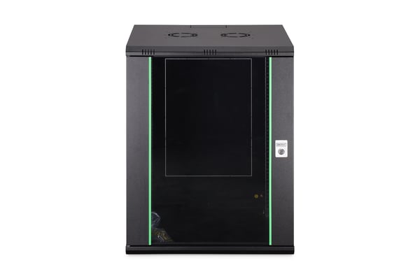 Digitus DN-19 16U-6/6-EC-SW stativ Vægmonteret stativ Sort
