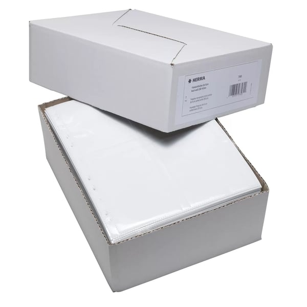 Miniatyrbillede 3 af 3: HERMA 7560 arkbeskytter 90 x 130 mm Polypropylen (PP) 250 stk