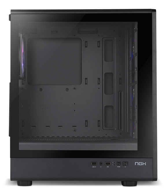 Pikkukuva 6 / 9: NOX Infinity IOTA Midi Tower Musta