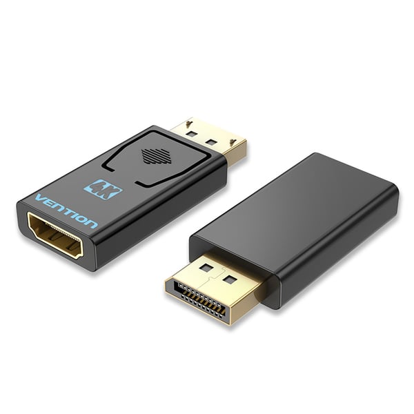 Vention HBMB0 kaapelin sukupuolenvaihtaja DP HDMI Musta