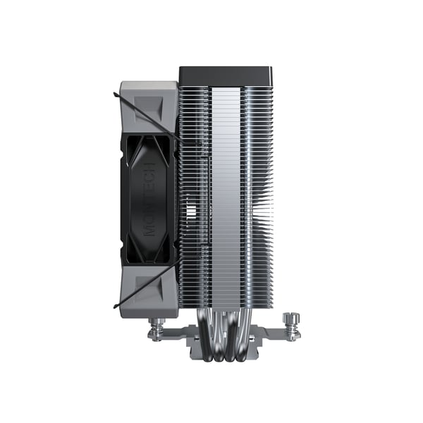 Miniatyrbild 3 av 6: Montech NX400 Processor Luftkylare 12 cm Svart 2 styck