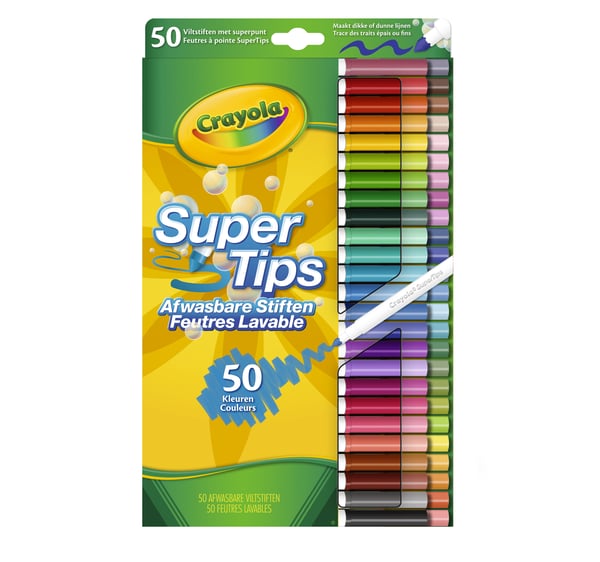 Crayola 58-5051G filtpen Flerfarvet 50 stk