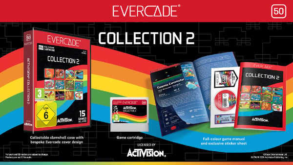 Evercade Activision Collection 2 Vakio Englanti, Ranska, Espanja, Italia