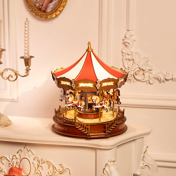 Miniatyrbillede 7 af 9: ROBOTIME AMC01 puslespil 3D puslespil 265 stk By