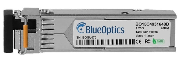 BlueOptics SFP-21BH-BO modul til netværksmodtager Fiberoptisk 1250 Mbit/s BlueOptics SFP-21BH-BO modul til netværksmodtager Fiberoptisk 1250 Mbit/s