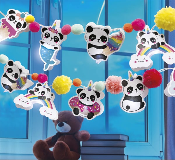 Pikkukuva 3 / 3: Totum Panda Light String