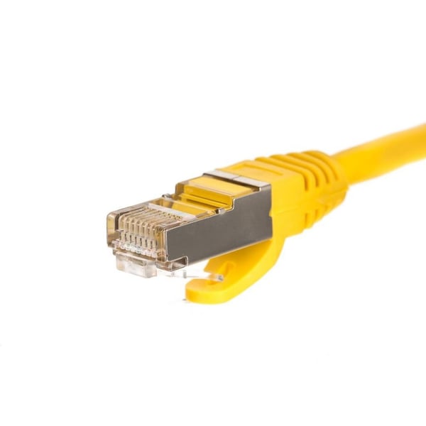 Miniatyrbillede 5 af 5: Netrack BZPAT5FY netværkskabel Gul 5 m Cat5e F/UTP (FTP) Rund