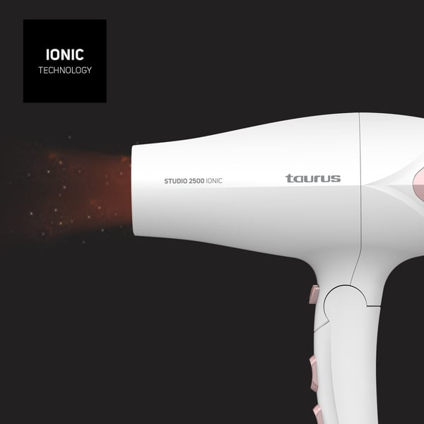 Miniatyrbillede 11 af 12: Taurus STUDIO 2500 IONIC hårtørrer 2400 W Hvid