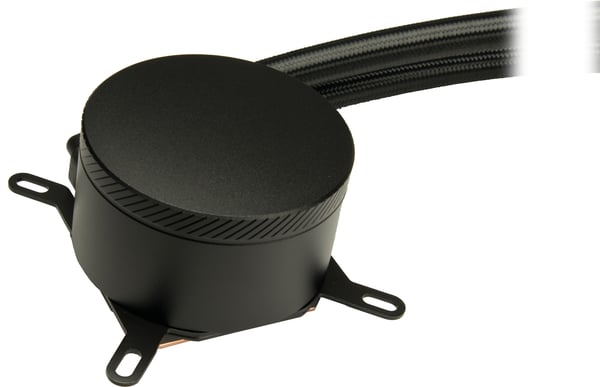 Inter-Tech B-240 Processor Allt-i-ett vätskekylare 12 cm Svart 1 styck